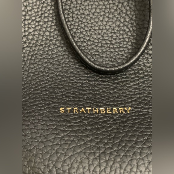 Elegant Strathberry Osette Leather Shopper Tote Bag - Picture 15 of 16